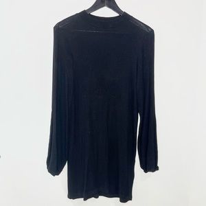 Reformation mini dress with balloon sleeve